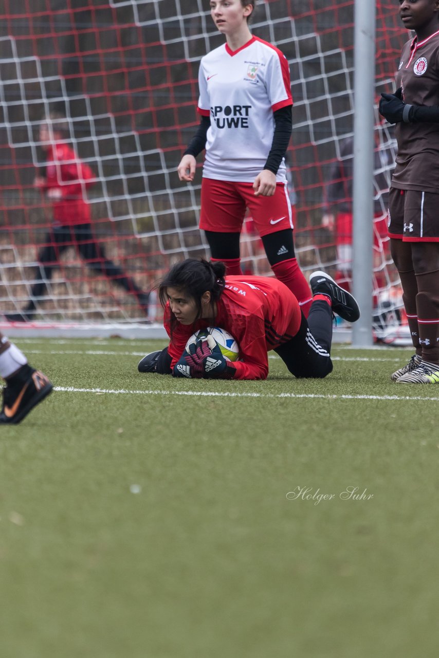 Bild 332 - B-Juniorinnen Walddoerfer - St.Pauli : Ergebnis: 4:1